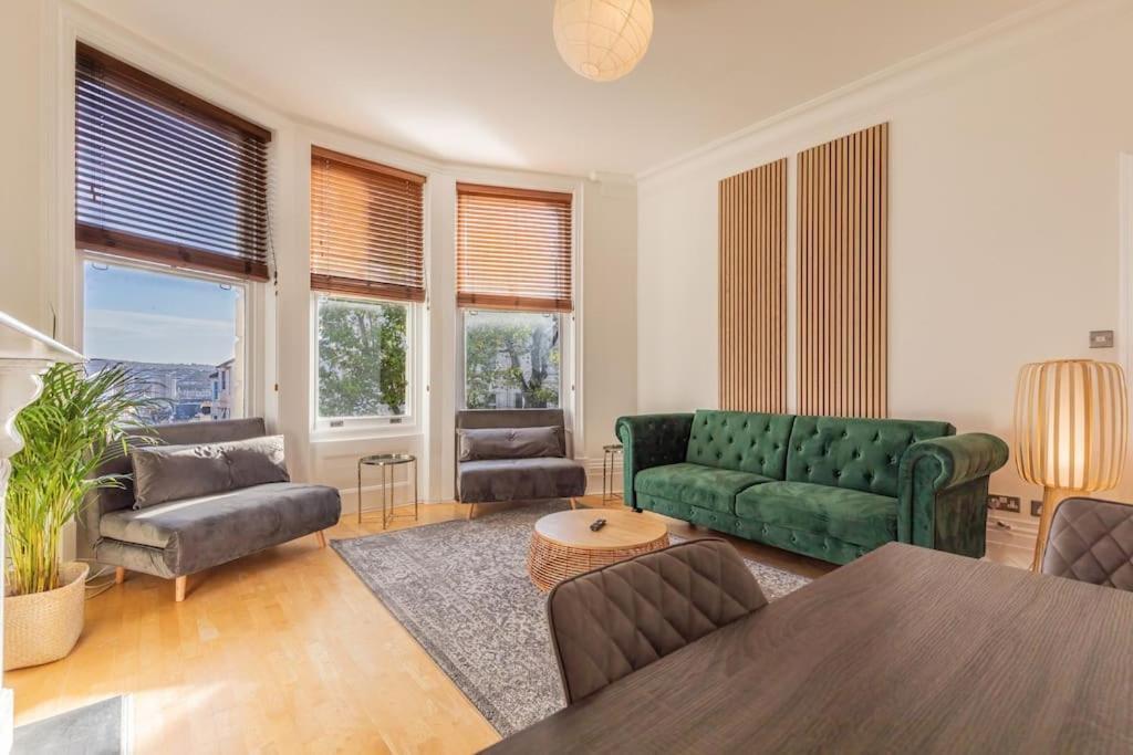 Victorian Flat Close To Station With Large Garden Daire Brighton Dış mekan fotoğraf